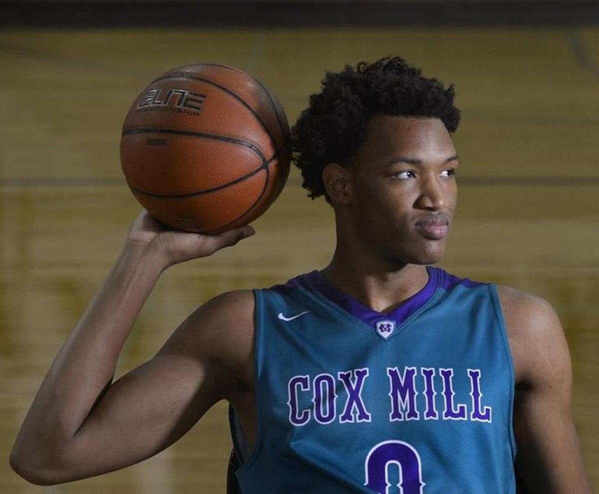 Cox Mill’s Wendell Moore had a huge game to lead the Chargers past Providence Day at the Charlotte Hoops Challenge