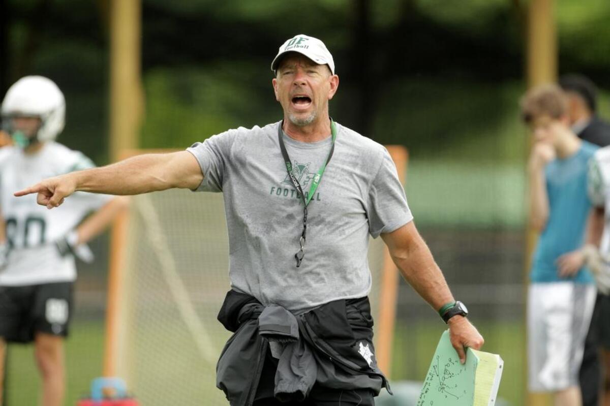 Dutch Fork High football coach Tom Knotts won six state championships while at Independence. Friday night, he will bring his Silver Foxes to Mint Hill for his first campus visit in three years.
