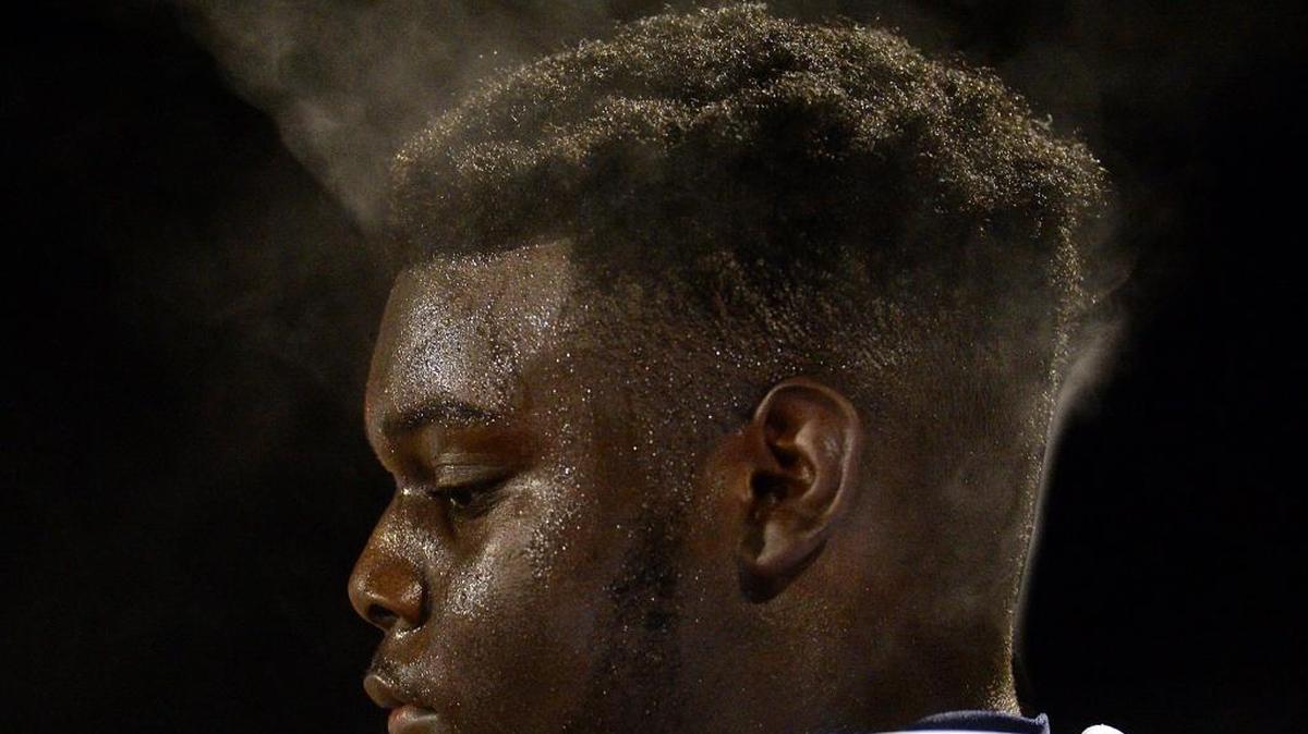Mallard Creek offensive lineman T.J. Moore was one of six Mecklenburg County players selected for the Shrine Bowl Monday
