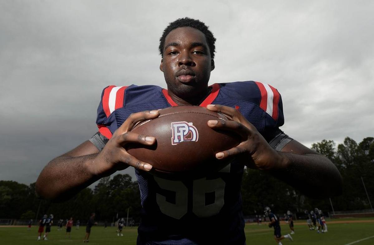Providence Day's Elijiah Brown, a Duke recruit, said the team has dedicated it season to the memory of Nathan Kocmond, a former Chargers player who died earlier this month