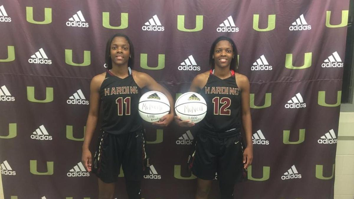 Harding’s McNeill sisters had another huge game Wednesday
