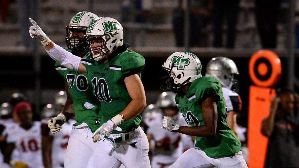 Myers Park linebacker Shane Collins and the Mustangs hope to avenge a loss to conference rival Butler in a second-round N.C. 4AA playoff game Friday.