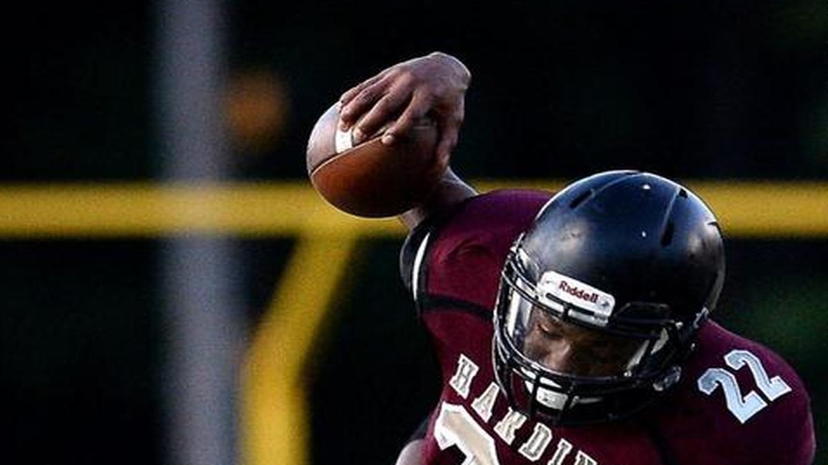 Harding University running back Dekerius Thompson and the Rams have leaped over several teams to reach the top 10 in the Charlotte Observer Sweet 16 poll