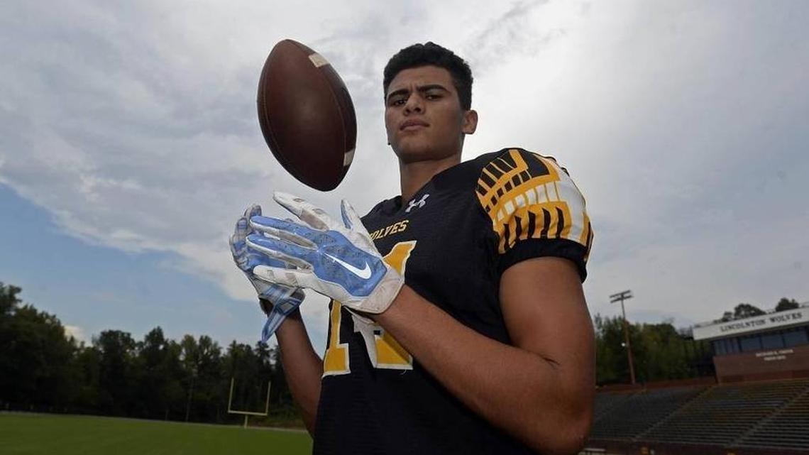 Lincolnton High WR Sage Surratt was named N.C. Associated Press high school football offensive player of the year Saturday, one year after his brother, Chazz, won the same award