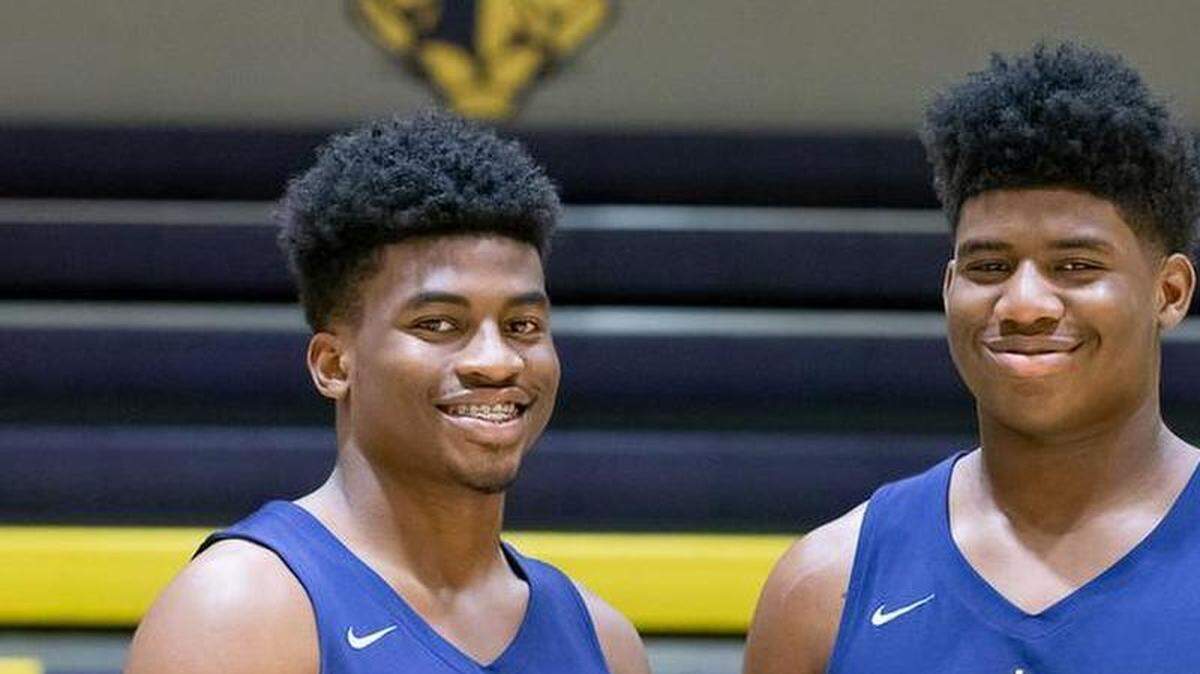 Carmel Christian all-state senior Donovan Gregory, left, an Appalachian State recruit, and his brother Jeremy, a 6-foot-7 Division I-recruited freshman, are part of a season-opening tournament this weekend that will feature a shot clock and Oak Hill Academy (Va.) star guard Cole Anthony.