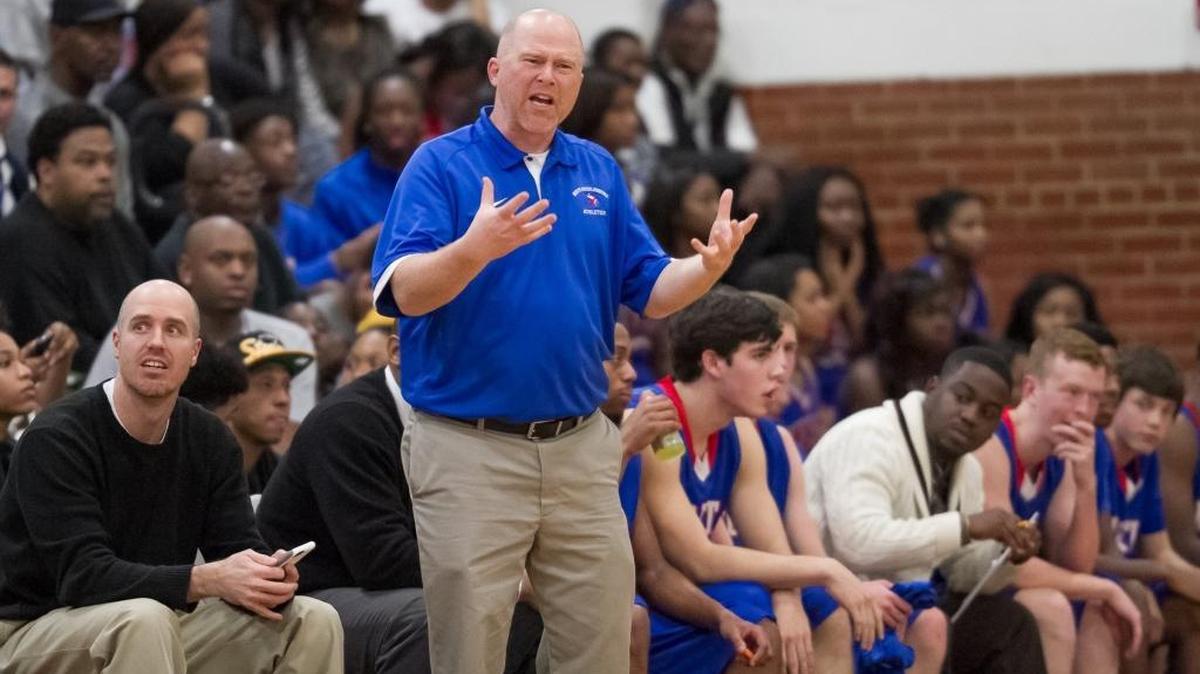 North Meck head basketball coach Duane Lewis and his team are among the favorites to win a 4A state title. High School basketball season kicks off Tuesday for some area schools. Photo by JASON E. MICZEK - Special to the Observer