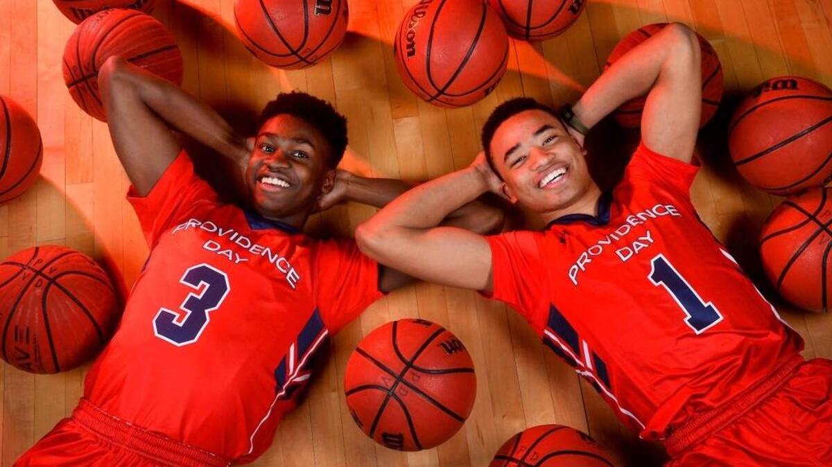 Providence Day junior guards Trey Wertz and Devon Dotson are two of the region’s top high school basketball players. Last week in a local holiday tournament, they led the Chargers to back-to-back victories against a pair of nationally ranked teams.