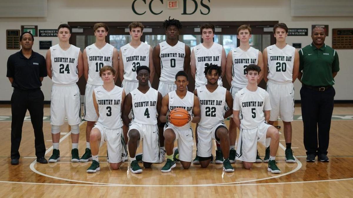 Charlotte Country Day’s boys basketball team