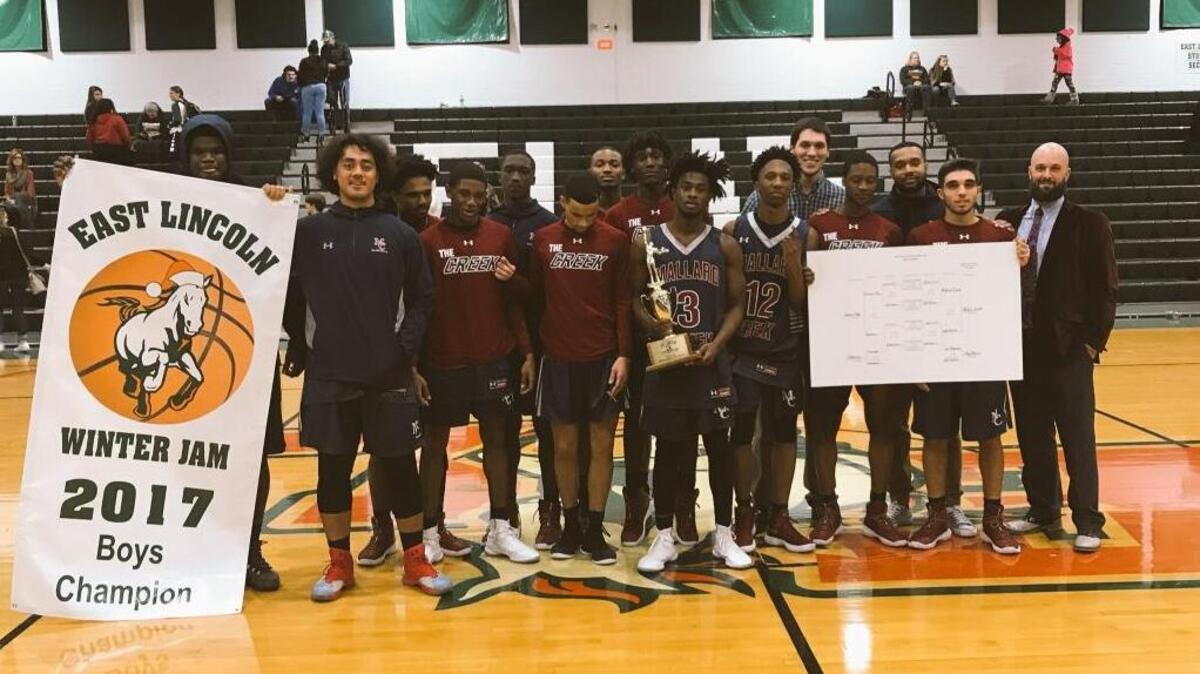 A hot Mallard Creek boys team, coming off a second straight East Lincoln Winter Jam title, plays at No. 1 North Meck this week