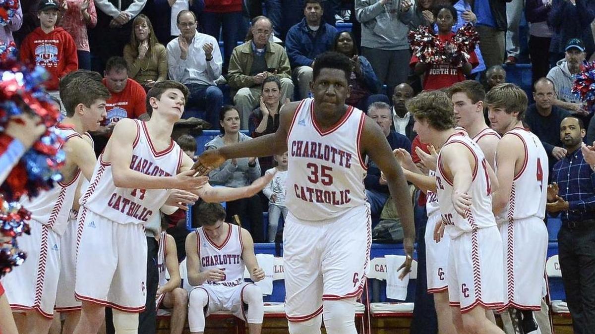 Charlotte Catholic’s BJ Mack, a 6-foot-7 freshman, already has college scholarship offers from ACC and SEC schools.