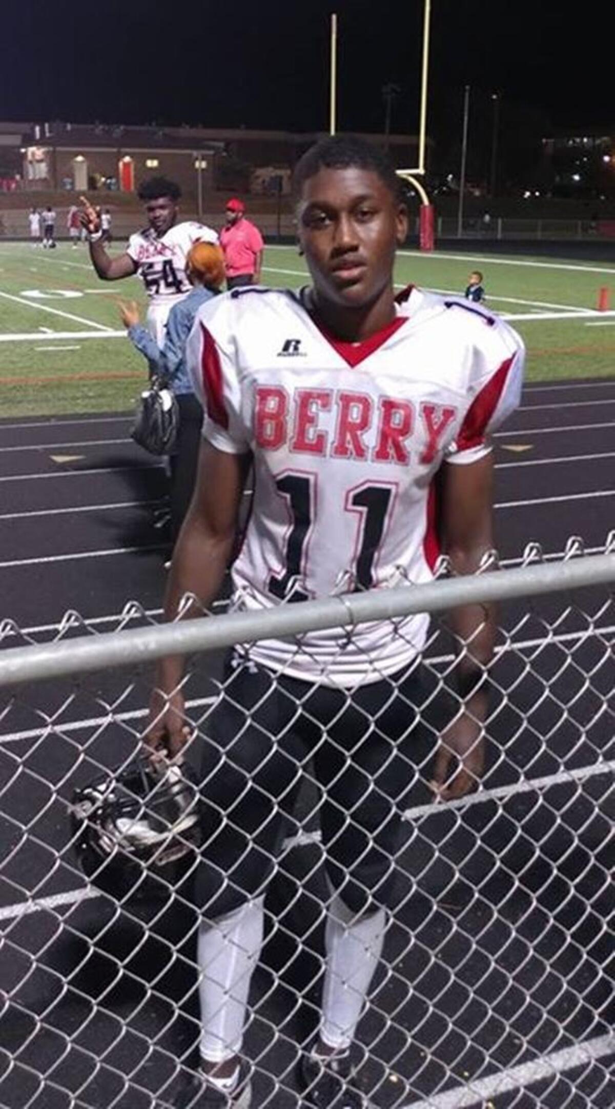 Berry High’s Bryson Daughtry came into Friday’s games leading the state in receiving.