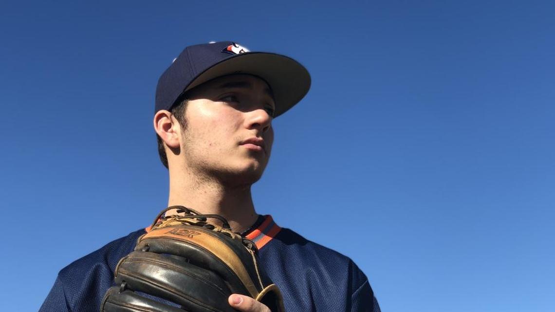 Owen White, a 6-foot-4, 195-pound senior at China Grove’s Carson High and the top player in North Carolina, has thrown a baseball 90 mph.