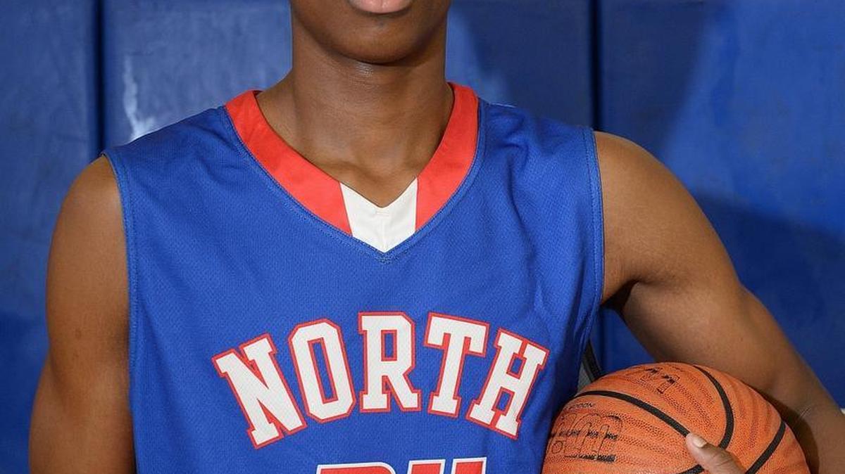 North Meck #24 Jaylen McManus