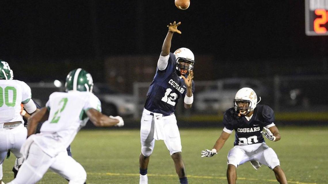 Vance High's quarterback Kingsley Ifedi had more than 500 yards total offense against West Mecklenburg. He is an Observer high school football player of the week.