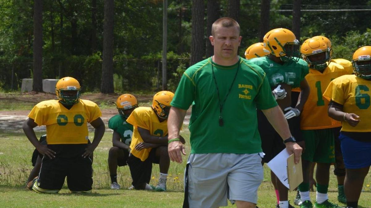 First-year Richmond Senior football coach Bryan Till intends to make one of of North Carolina’s most successful high school programs a feared power once again.