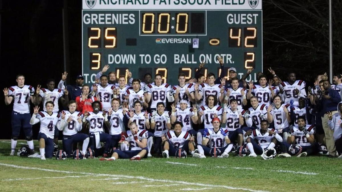 In their first game after hearing that teammate Nathan Kocmond was found dead, the Chargers beat Christ School on the road, their score matching Kochmond’s uniform number.