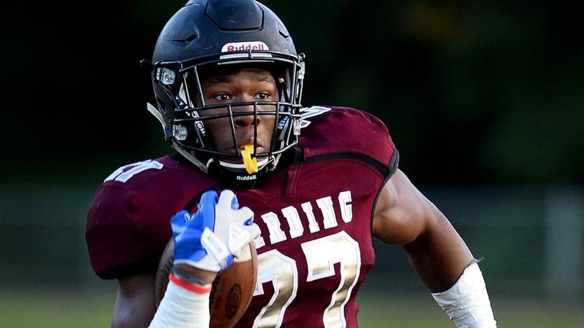Harding University running back Quavaris Crouch had nearly 300 yards rushing in Friday’s 20-14 semifinal win over Harding