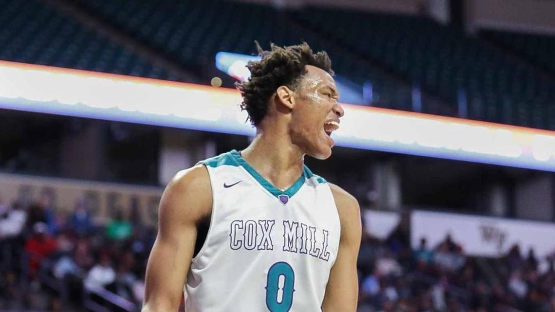 Concord Cox Mill's Wendell Moore was one of nine Observer-area players named to the 2017-18 Associated Press all-state team