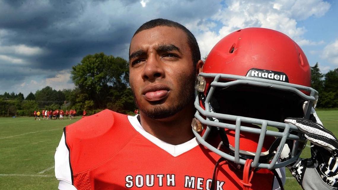 In four games this season, South Mecklenburg defensive end Jake Lawler has recorded 33 tackles and seven sacks. A senior, Lawler has committed to play in college for North Carolina.