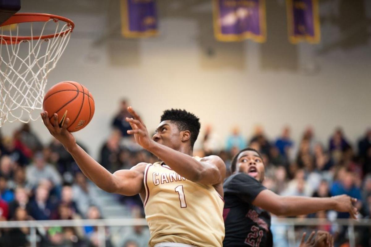 Cannon's Jarius Hamilton (1) at The John Wall Family Foundation 45th Holiday Invitational that took place at Broughton High School on December 30, 2016 in Raleigh, North Carolina.
