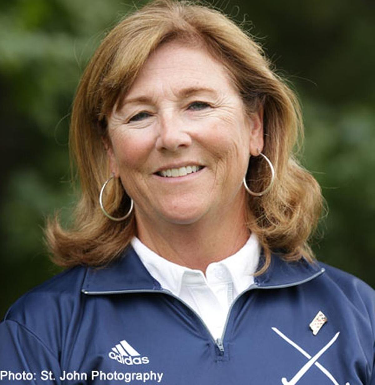 Charlotte Latin field hockey coach Deb Savino