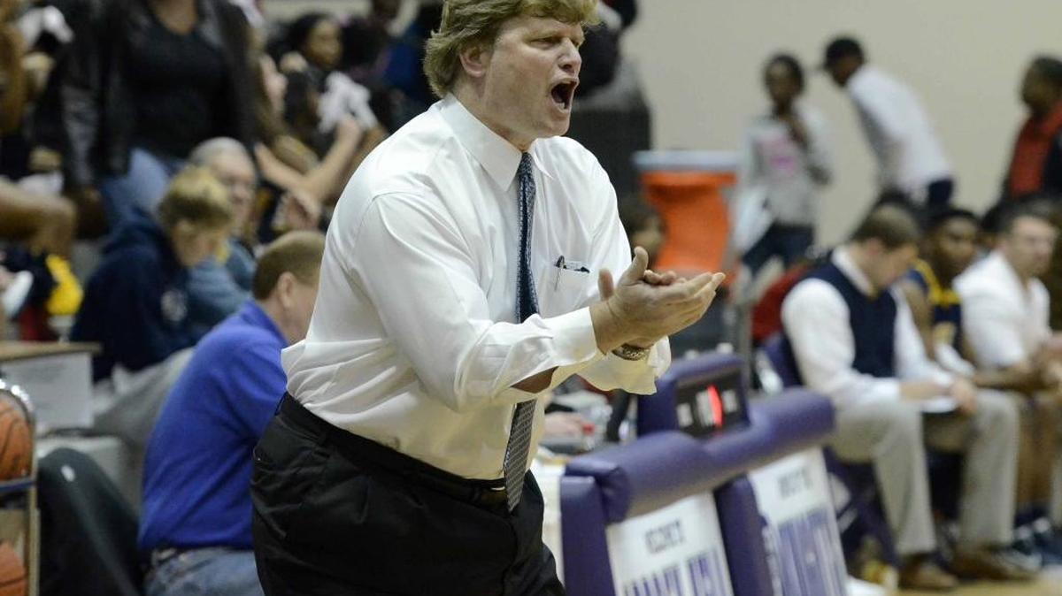 South Meck coach John Fitch says his team is young, but hungry this season. The Sabres beat another young team, Concord, at the Charlote Hoops Challenge Saturday at Rocky River High. Robert Lahser - rlahser@charlotteobserver.com