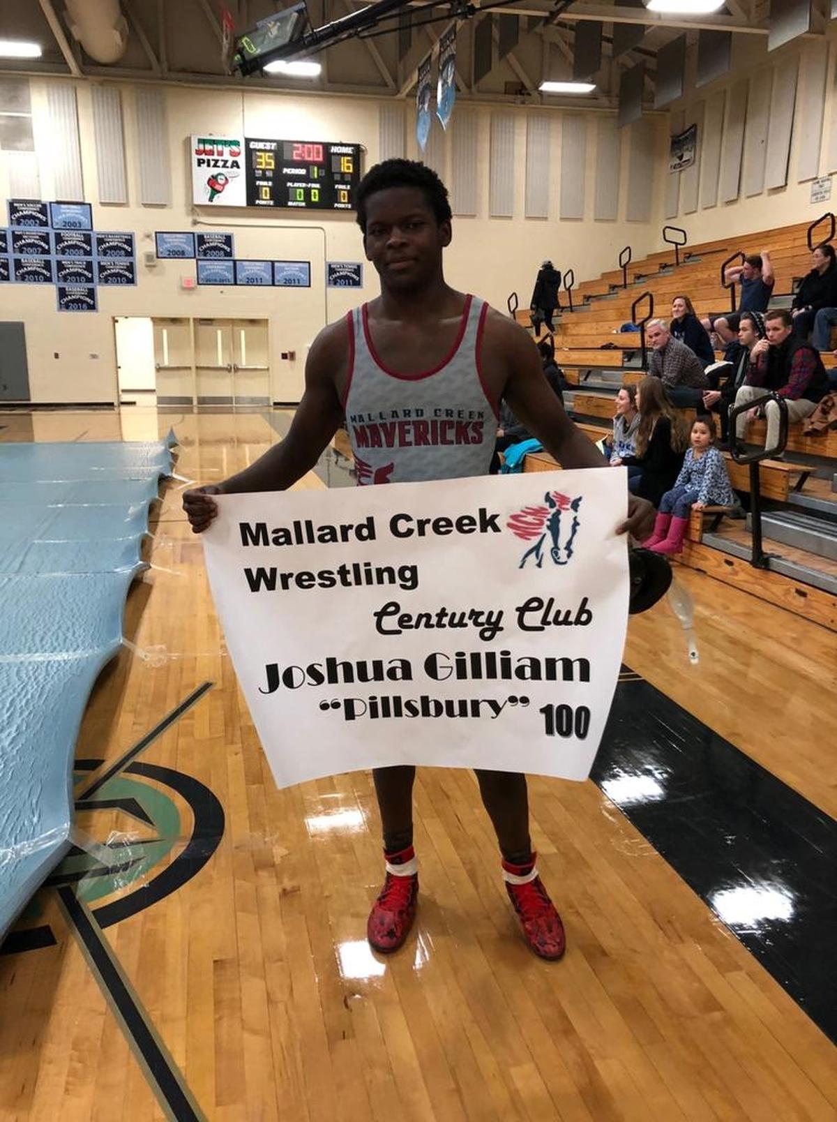 Josh Gilliam, Mallard Creek wrestling