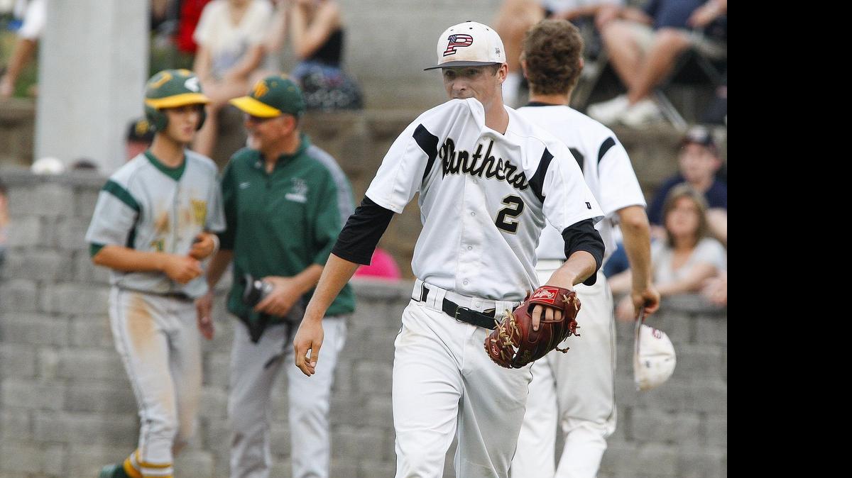 
Providence pitcher Josh Hiatt and the Panthers, who are nationally ranked, play unbeaten and nationally ranked South Caldwell in a third round playoff game Tuesday. (Nell Redmond photo)
