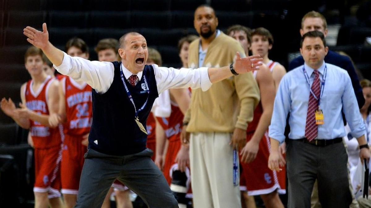 Charlotte Catholic head coach Mike King has his team rising in the Observer’s Sweet 16 poll