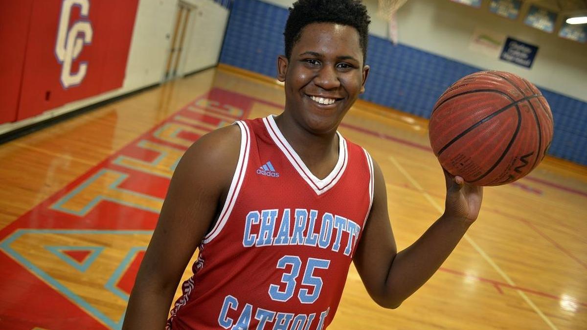 Charlotte Catholic freshman center BJ Mack has earned ACC offers and huge accolades from area scouts, as he's helped lead Charlotte Catholic to the first regional final in the school's history.