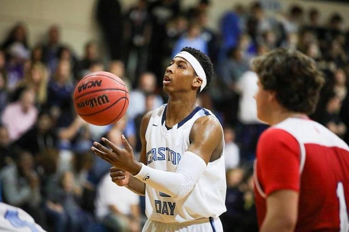 Gaston Day star Nate Hinton helped lead the Spartans to an easy win Tuesday