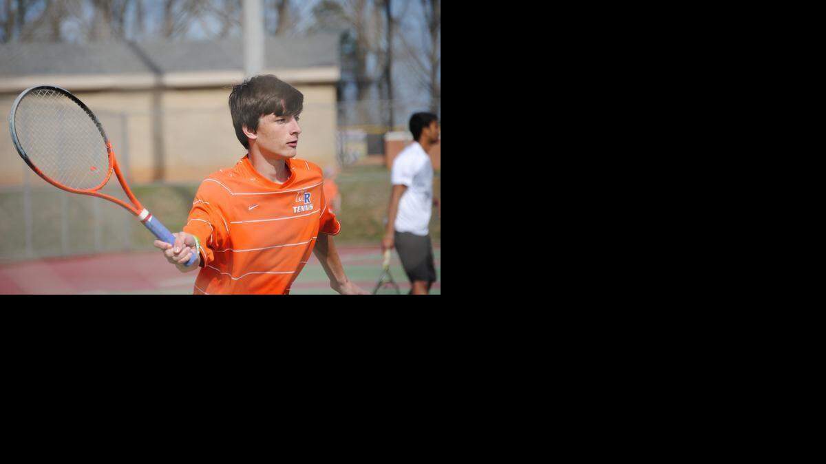 
Marvin Ridge tennis player George Lovitt is back to lead the Mavericks.
