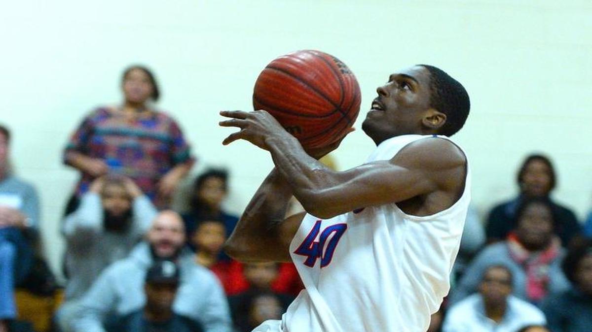 North Meck's Jabril Griffin and the Vikings limited Crest to 12 points in the second half of a blowout win Saturday.