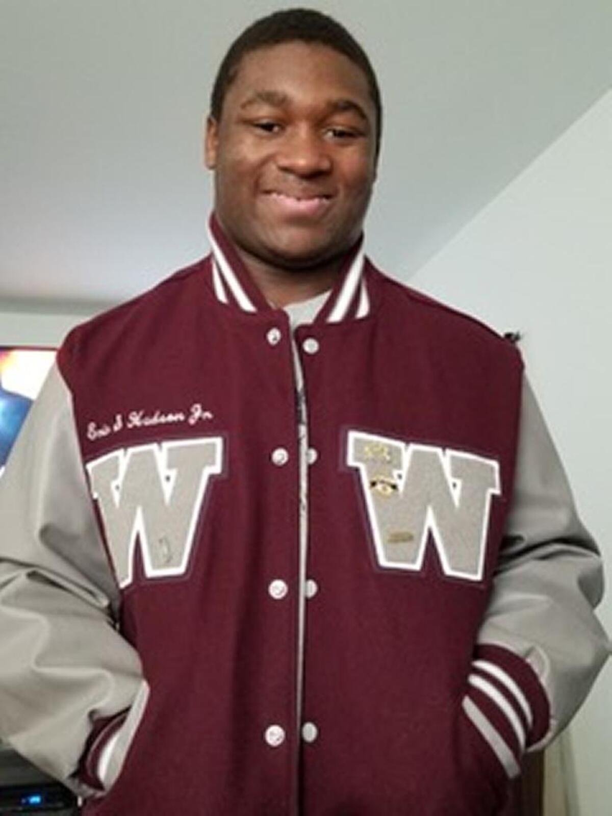 West Meck state championship wrestler Eric Hudson