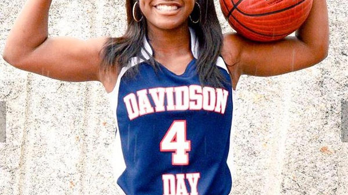 Davidson Day girls basketball player Courtney Meadows