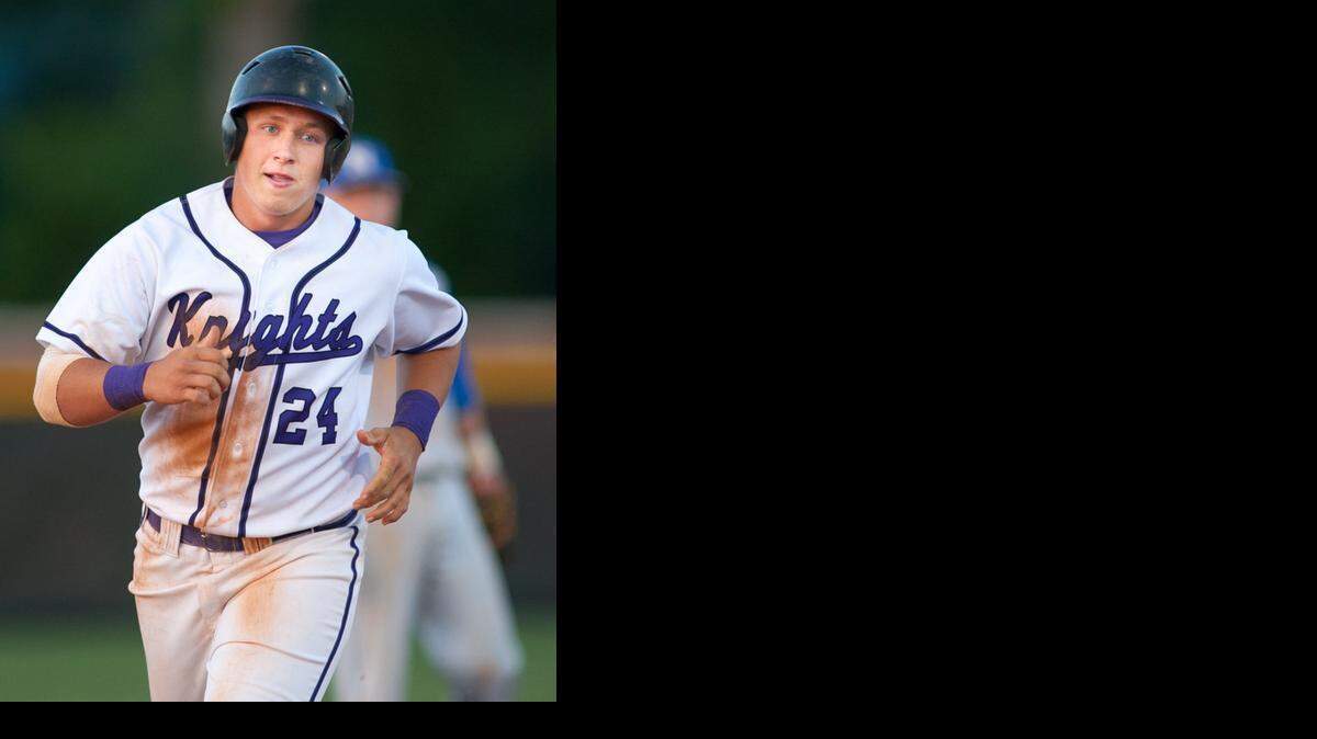 
Ardrey Kell’s Aaron Pilkington rounds the bases after hitting his 19th home run last season against North Meck. Pilkington’s 19 home runs led the nation and he batted .400 for the season with 43 RBI for an Ardrey Kell team that went 28-3 and advanced to the 4A state quarterfinals.


