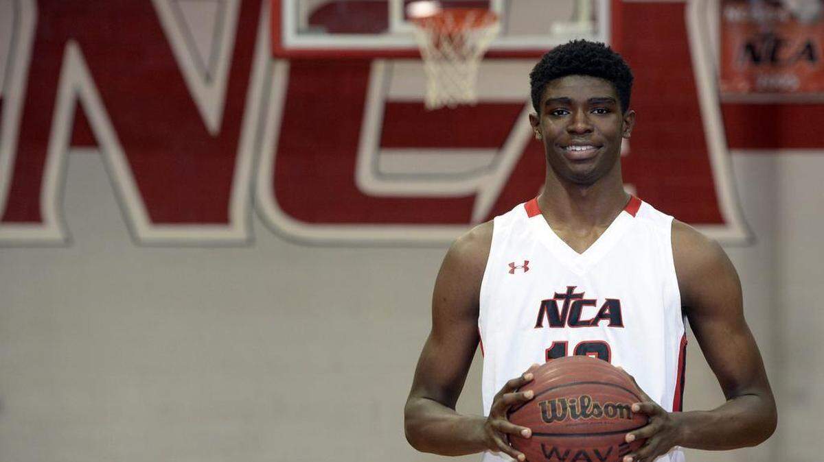 Northside Christian’s James Lewis, a 6-foot-8 senior, is averaging 15 points and 12 rebounds for the Knights, who will play Friday at Concord First Assembly.