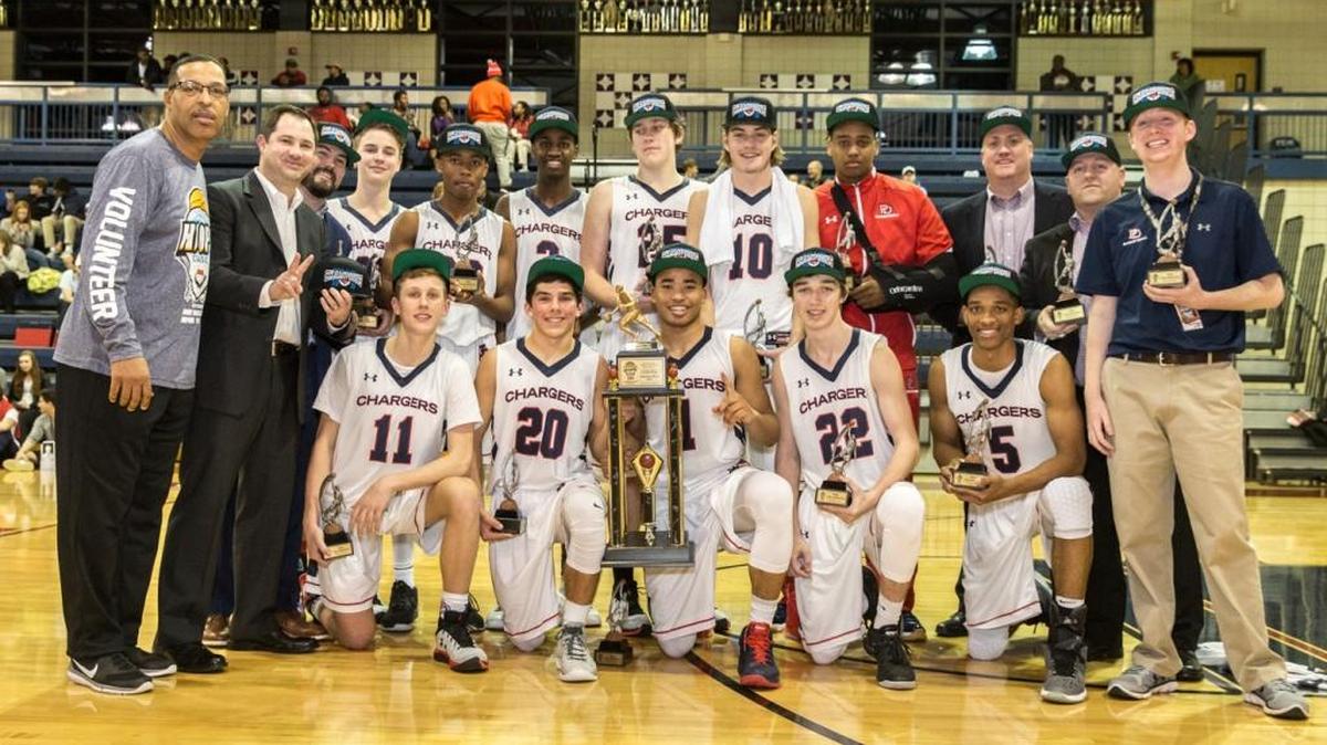 The Providence Day Chargers win the Hoodie's House High School Classic for the 2nd year a row 39 to 37 vs Sunrise Christian Academy