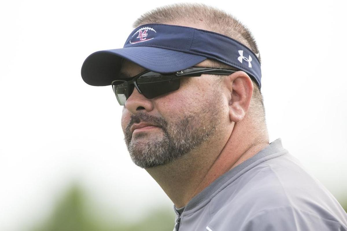 Mallard Creek head coach Mike Palmieri led his team to the N.C. 4AA state championship this season