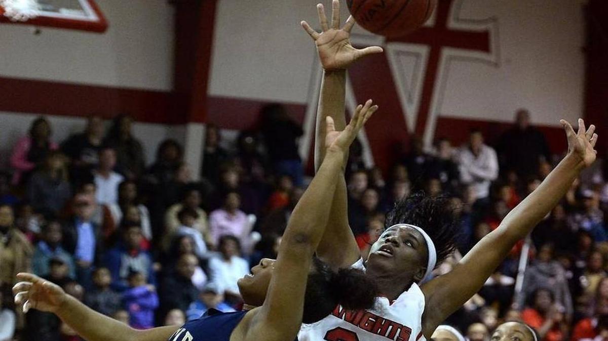 Northside Christian’s Eleah Parker (right) led her team to win over Hickory Grove Tuesday