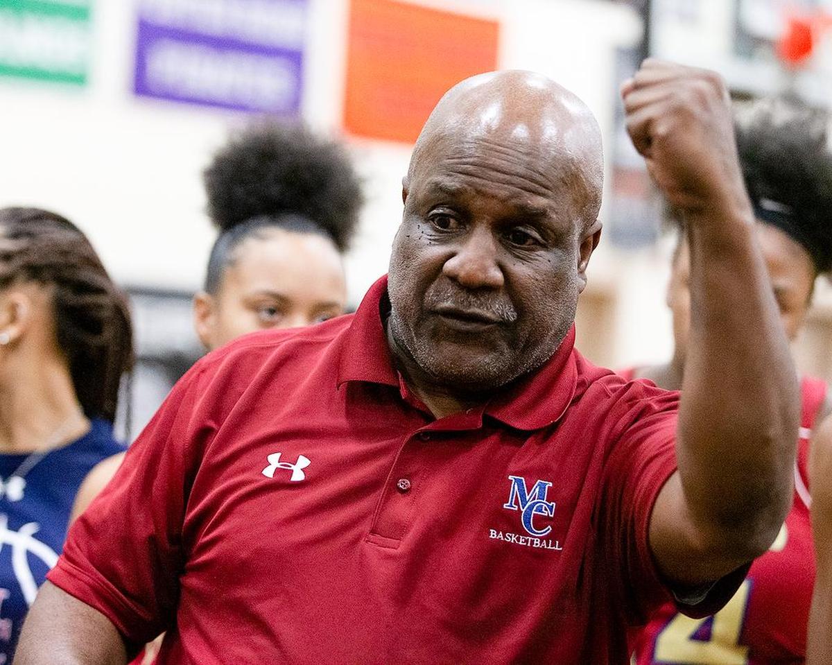 Mallard Creek’s Clarence Johnson led his team, No. 2 in the Sweet 16, to a first round I-MECK 4A conference tournament win Monday