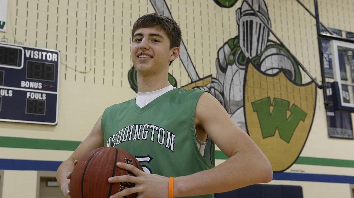 Weddington High star Ryan Schwieger, a 6-5 post who is among the state's top 3A players.