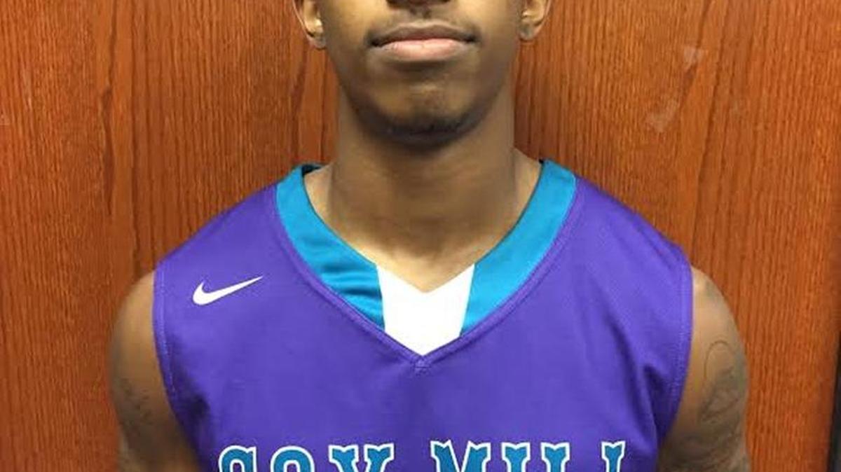 Cox Mill basketball player Messiah Baptiste