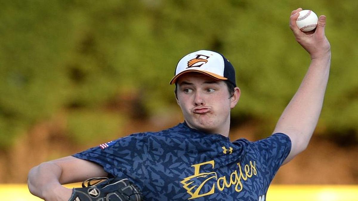 East Meck pitcher Luke Little has been voted the Southwestern 4A baseball player of the year