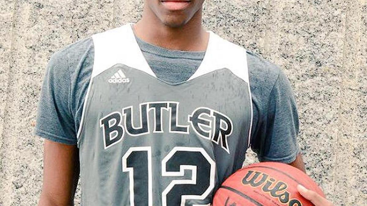 Butler High basketball player Orlando Robinson