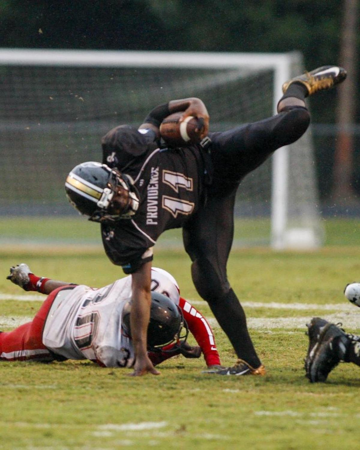 Providence running back Julian Boddie had more than 200 yards rushing last week