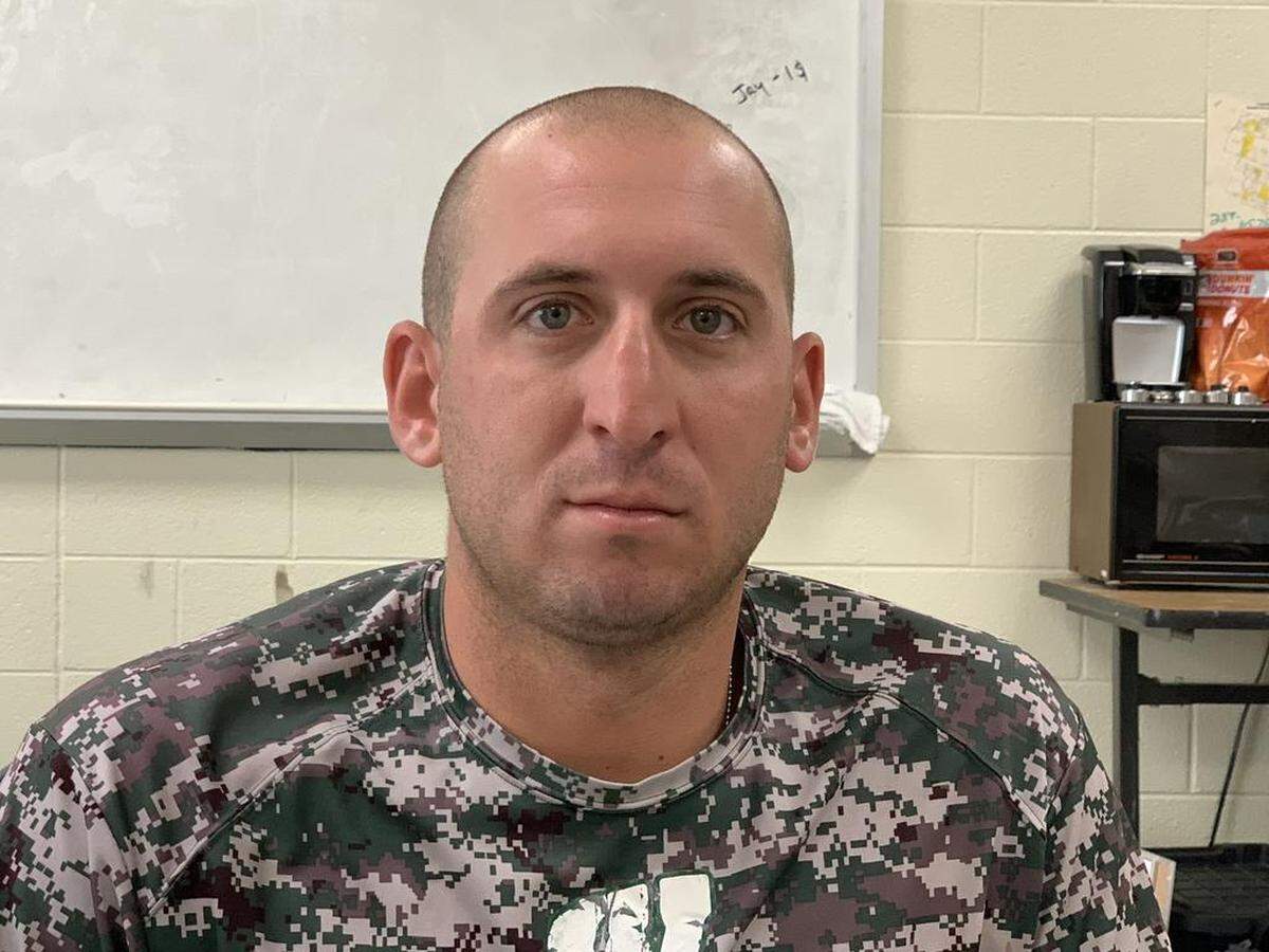 Weddington High football coach Andy Capone