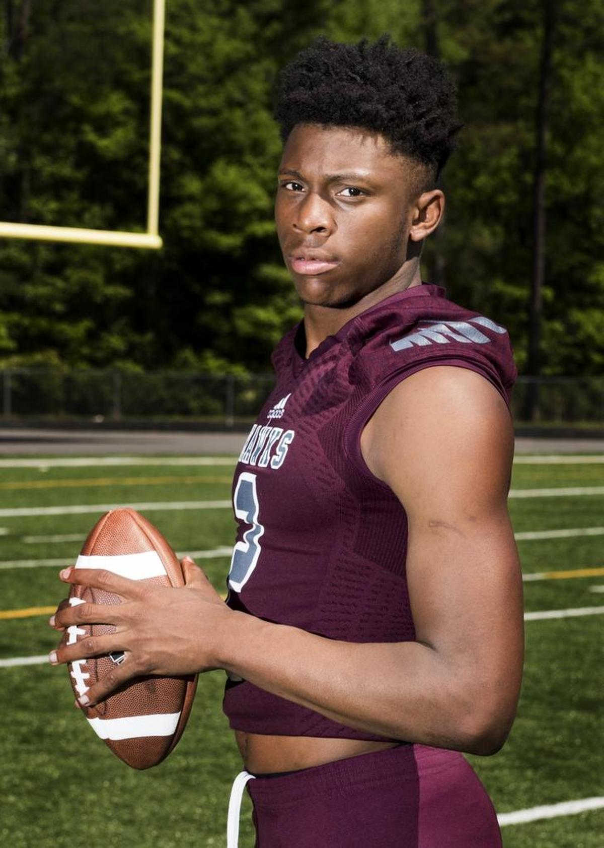 West Mecklenburg's Dyami Brown, a UNC recruit, is a SoMeck conference player of the year