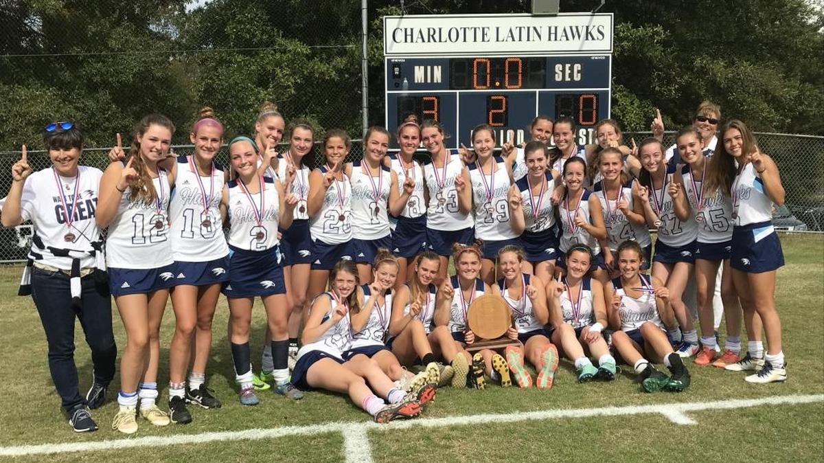 Charlotte Latin’s field hockey team 3-peated as state champs Saturday