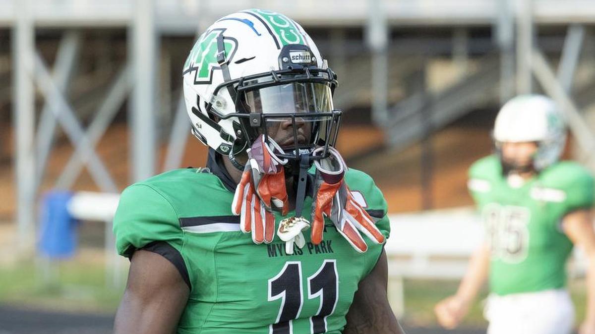 Myers Park wide receiver Elijah Bowick, a Virginia Tech recruit, set a school receiving record with 241 yards in a game.